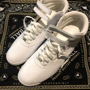 Reebok Freestyle Hi size 11.5 nearly brand new